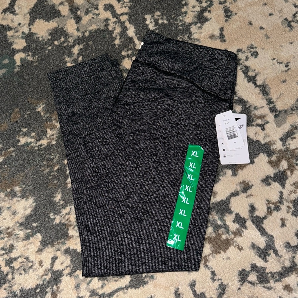 Tuff Athletics Women’s Gray Leggings XL NWT